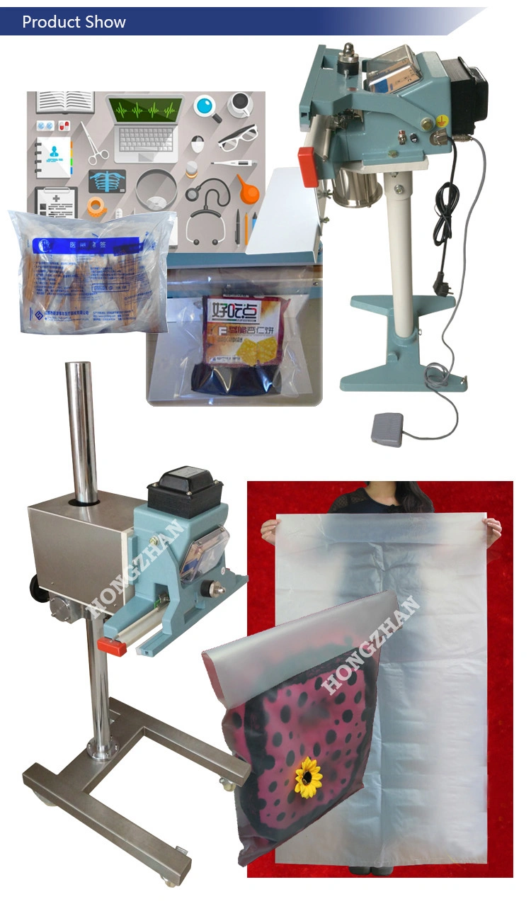 Automatic Electric Magnetic Pedal Sealing Machine with Manual Operation and Ce Certificate for Packing Bags and Film Seal