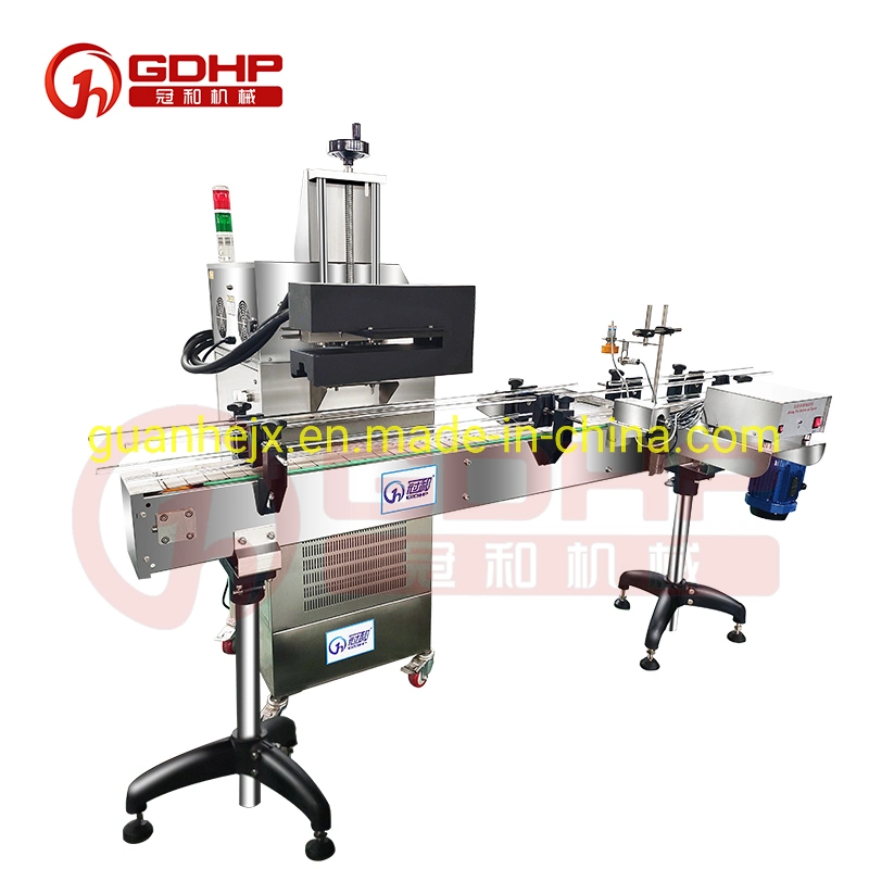 Auto Water Cool Electromagnetic Aluminum Foil Bottle Sealing Machine