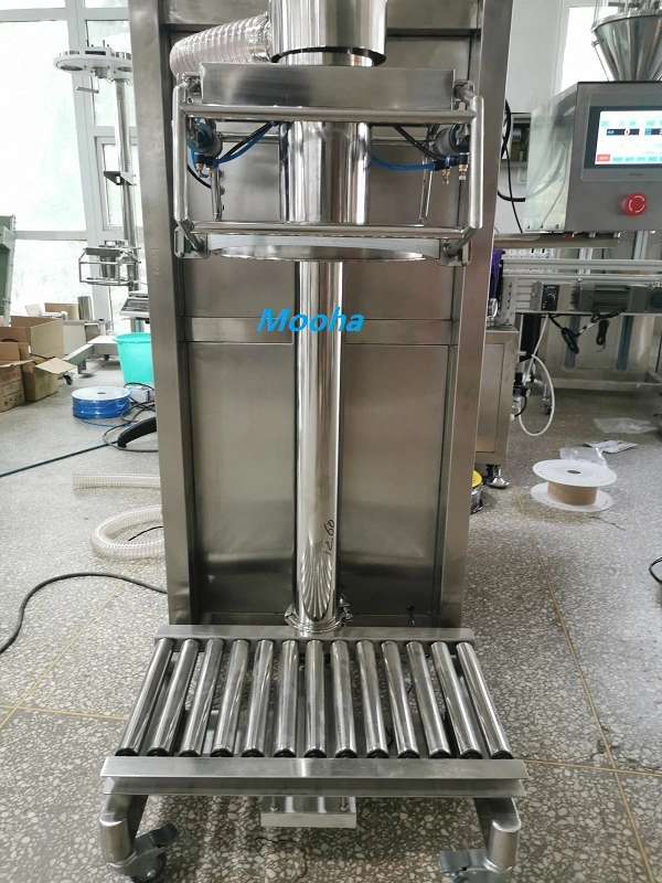 Semi Automatic 15kg 25kg Flour Powder Weigh Filling Bagging Machine